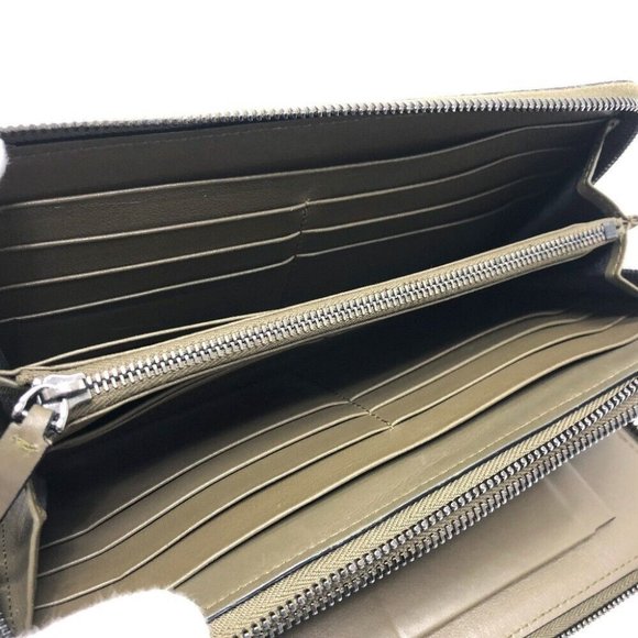 Valentino Garavani Rock studs double zip fastener Wallet Long Wallet - Picture 10 of 13